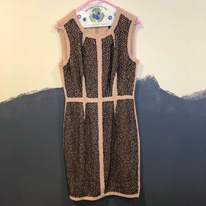 BCBG Black Lace Pink Dress